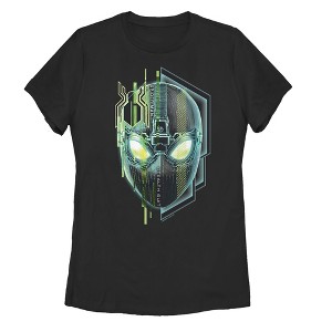 Women's Marvel Spider-Man: Far From Home Techy Mask T-Shirt - 1 of 3