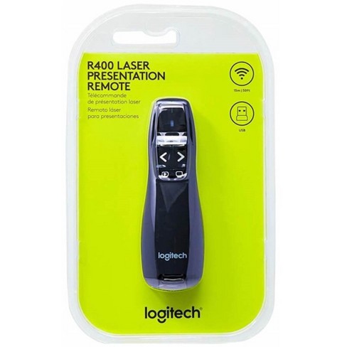 skotsk announcer justering Logitech Wireless Presenter R400 : Target