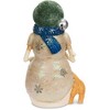 Pavilion Gift Company - Friends Forever - 4.5" Snowman with Puppy  - Decorative Objects - 3 of 4