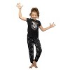 Harry Potter Hermione Hogwarts Crest Athletic Jogger Pajama 2pc Set - 2 of 4