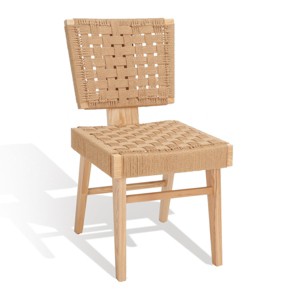 Susanne Woven Dining Chair (Set of 2) - SFV4121 - Safavieh Couture - 1 of 4