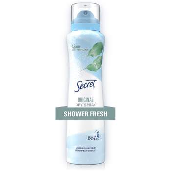 Secret Dry Spray Antiperspirant and Deodorant for Women - Shower Fresh - 4.1oz