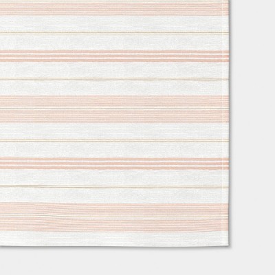 104x60 Warm Striped Tablecloth - Threshold™