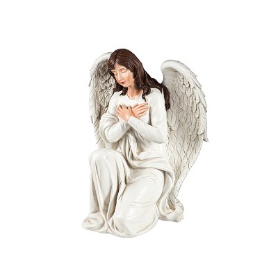 Evergreen 19"H Statement Kneeling Angel Garden Statuary