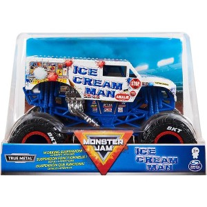 Monster Jam, Official Ice Cream Man Monster Truck, Die-Cast Vehicle, 1:24 Scale - 1 of 3