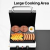 Karl Home 2 Burner Foldable Propane Griddle Rolling Flat Top Gas Grill With Wheels And Lid For Outdoor Cooking - 4 of 4