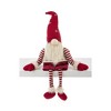 Ganz Hanging, Or Sitting Gnome Figurine Christmas Decoration, Red and White, 32in - 2 of 2