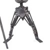 Metal Predator Figurine 9.45" H – Handmade Warrior with Spear By Old Modern Handicrafts - 2 of 4