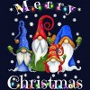 Junior's Design By Humans Gnome Christmas Pajamas By NekoShop T-Shirt - 2 of 3