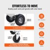 VEVOR Aluminum Hand Truck, 2 in 1, 800 lbs Load Capacity, Heavy Duty Industrial Convertible Folding Hand Truck and Dolly - 4 of 4