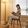 APRILSOUL Dining chair FAS grade oak wood  100% dirt-free solid table chair,living room  simple and natural - 2 of 4