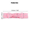 Unique Bargains Cotton Polka Dot Bow Headband Fashion Cute Hair Band for Child 7.7 Inch - 4 of 4