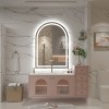 Apmir Super Bright 192 LEDs/m LED Lighted Anti-Fog Tempered Glass Arched Bathroom/Vanity Mirror with ETL & 3-Year Warranty - 2 of 4