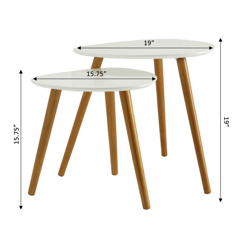 Set of 2 Oslo Nesting End Tables - Breighton Home, 4 of 5