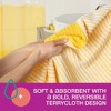 TOWN & COUNTRY PLAY 4-Piece Striped Reversible Terry Brights Washcloth Set - 4 of 4