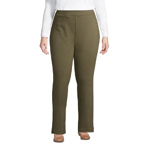 Lands' End Women's Starfish Mid Rise Straight Leg Pants - 1 of 4