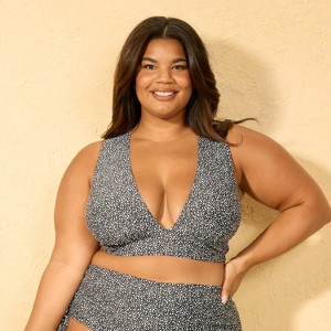 Women's Tall Triangle Bikini Top - Shade & Shore™ Multi - 1 of 3