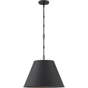 Savoy House Alden 1 - Light Pendant in  Matte Black - 1 of 4