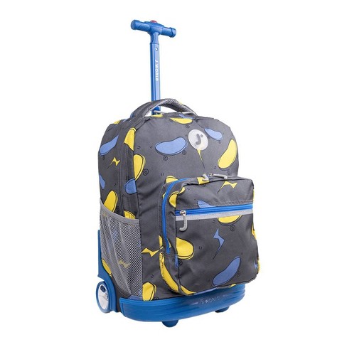 Jworld sunrise shop rolling backpack