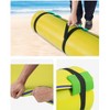 GustoWave Lily Pad Floating Mat for Lake & Pool, 9' Extra Large Floating Water Mat, 3-Layer Tear-Resistant XPE Foam Suitable for Adults, Yellow - 4 of 4