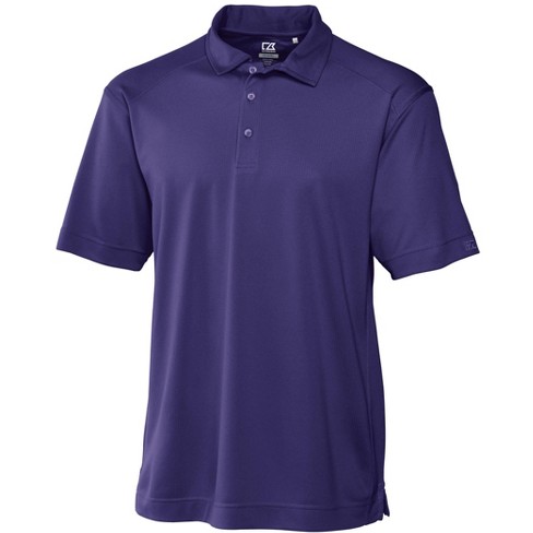 Cutter & Buck CB Drytec Genre Textured Solid Mens Polo - Cutter & Buck