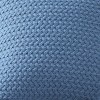Southshore Fine Living, Throw Blanket for Couch or Bed with Matching Decorative Throw Pillow Cover, Acrylic Knit Throw Blanket and Throw Pillow Cover - 3 of 3
