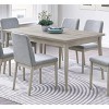 NicBex Dining Table Set for 6 Natural Wood Grain Color Rectangle Dining Table with 6 Chairs for Kitchen - image 4 of 4