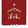 Decorative Towel O Come Let Us Adore Him Nativity Chrisatmas Kitchen 100866 26.0 Inch O Come Let Us Adore Him Nativity Chrisatmas Kitchen Kitchen - 2 of 3