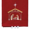 Decorative Towel O Come Let Us Adore Him Nativity Chrisatmas Kitchen 100866 26.0 Inch O Come Let Us Adore Him Nativity Chrisatmas Kitchen Kitchen - image 3 of 3