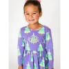 RuffleButts Baby Girls Long Sleeve Twirl Dress - 3 of 4