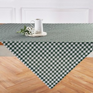 Solino Home Linen Gingham Check Table Throw - 1 of 4
