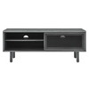 Modway Kurtis MDF and Particleboard TV Stand for TVs up to 52" in Charcoal - 4 of 4