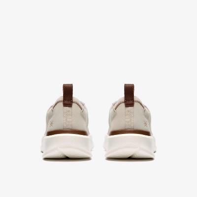 Clarks Mens Solevana Style Off White Shoes 12 Wide — фото 6