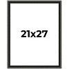 PosterPalooza | Antique Black Picture Frame - UV Acrylic, Foam Board Backing, Hanging Hardware - 2 of 4