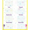 Flipside Products Low-Tac Birthday Calendar Vertical - 3 of 3