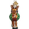 Old World Christmas Blown Glass Ornament for Christmas Tree, Rudoph the Red Nosed Reindeer - 3 of 4
