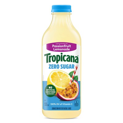 Tropicana Zero Sugar Passionfruit Lemonade - 46 fl oz
