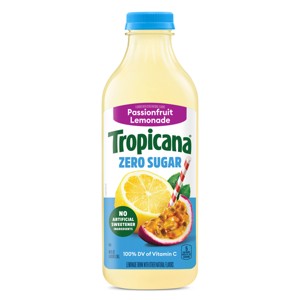 Tropicana Zero Sugar Passionfruit Lemonade - 46 fl oz - 1 of 4