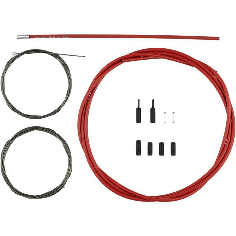 Shimano 105 R7000 OPTISLICK Shift Cable Set - Red, 1 of 2