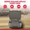 SKB iSeries Roland SPD-SX Drum Multi Pad Hard Case, Waterproof Polypropylene Shell with Foam, Trigger Latch and Lock Loops for Travel Use - 2 of 4