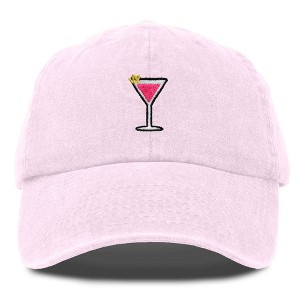 Dalix Cosmo Embroidered Cap Cotton Cosmopolitan Baseball Cute Cool Dad Hat Womens - 1 of 4