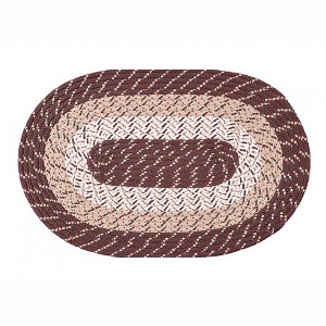 Country Stripe Collection 100% Polypropylene Reversible Indoor Area Utility Rug - Better Trends - 1 of 4
