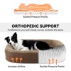 JOEJOY Orthopedic Dog Beds, Egg-Crate Memory Foam Pet Couch Bed with Bolster Sides, Waterproof Lining, Removable - 3 of 4