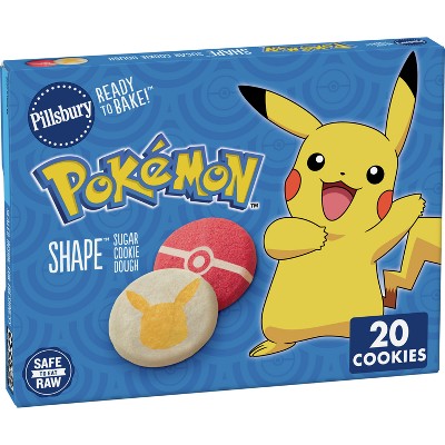 Pillsbury Ready-to-Bake Pokemon Shape Sugar Cookie Dough - 9.1oz