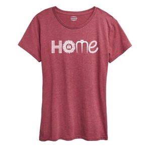 Women's - Case IH - Home Farm Icons Short Sleeve Graphic T-Shirt - 1 of 4