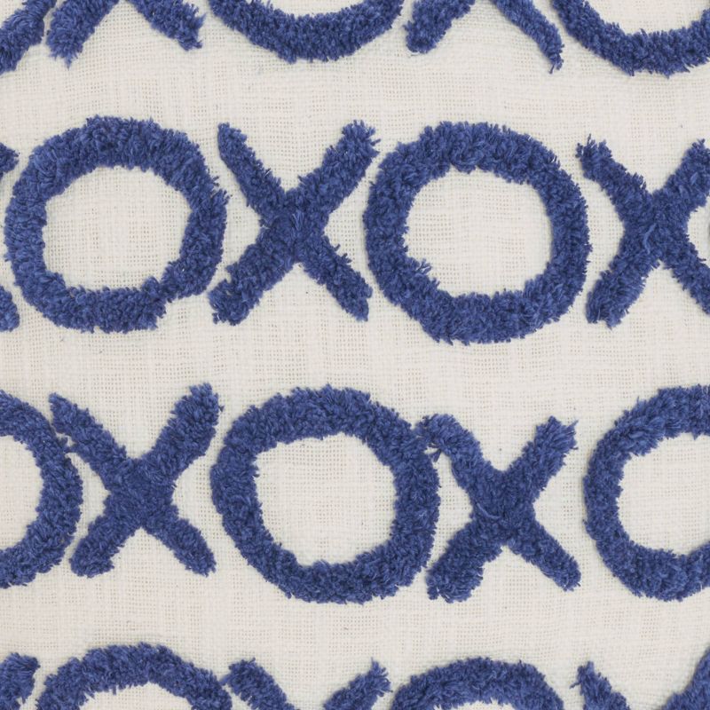 18"x18" Life Styles Tufted 'XOXO' Square Throw Pillow - Mina Victory, 3 of 7
