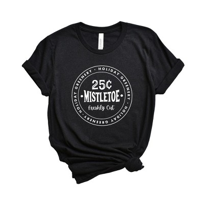 Simply Sage Market Women's Mistletoe Fresh Cut  Short Sleeve Graphic Tee