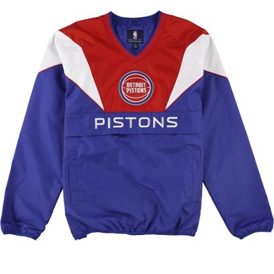 G-III Sports Mens Detroit Pistons Pullover Sweatshirt
