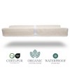 Modera Organic Cotton Contoured Baby Changing Pad w/ Waterproof Foam Mattress, Includes Soft Removable & Washable Cover, Safety Strap, Non-Slip Bottom - 2 of 4