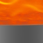 flame shaped hollow base（with handle）